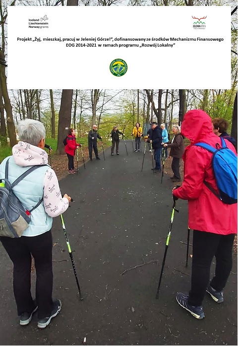 „Wycieczka dla seniorów i ich rodzin” z trenerem Nordic Walking oraz pracownikiem Karkonoskiego Parku Narodowego