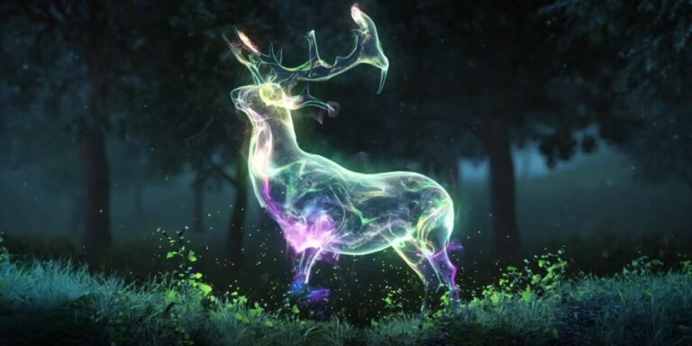 Kadr z filmu - animowany jeleń